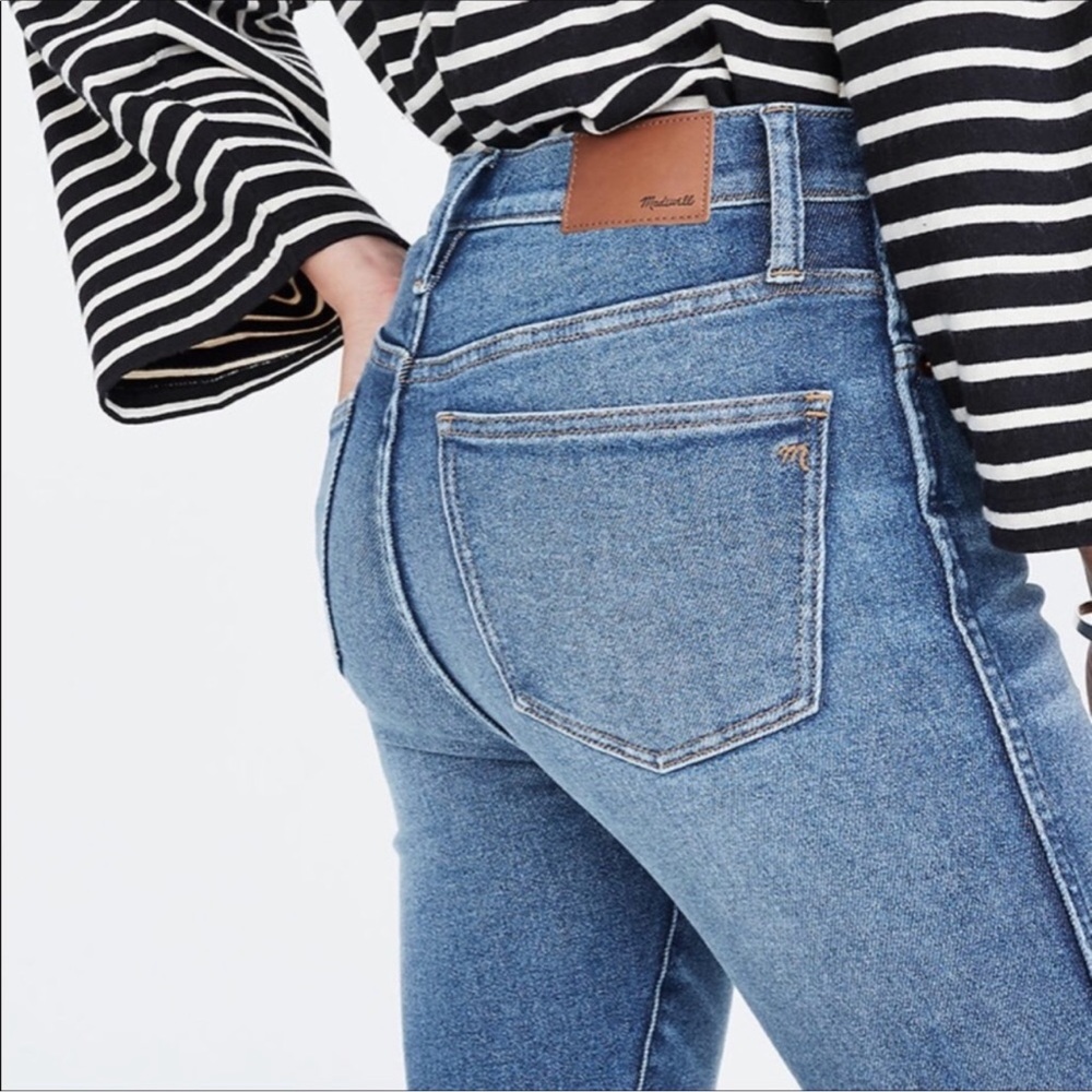 Madewell size 33 high rise skinny jeans - Picture 5 of 7